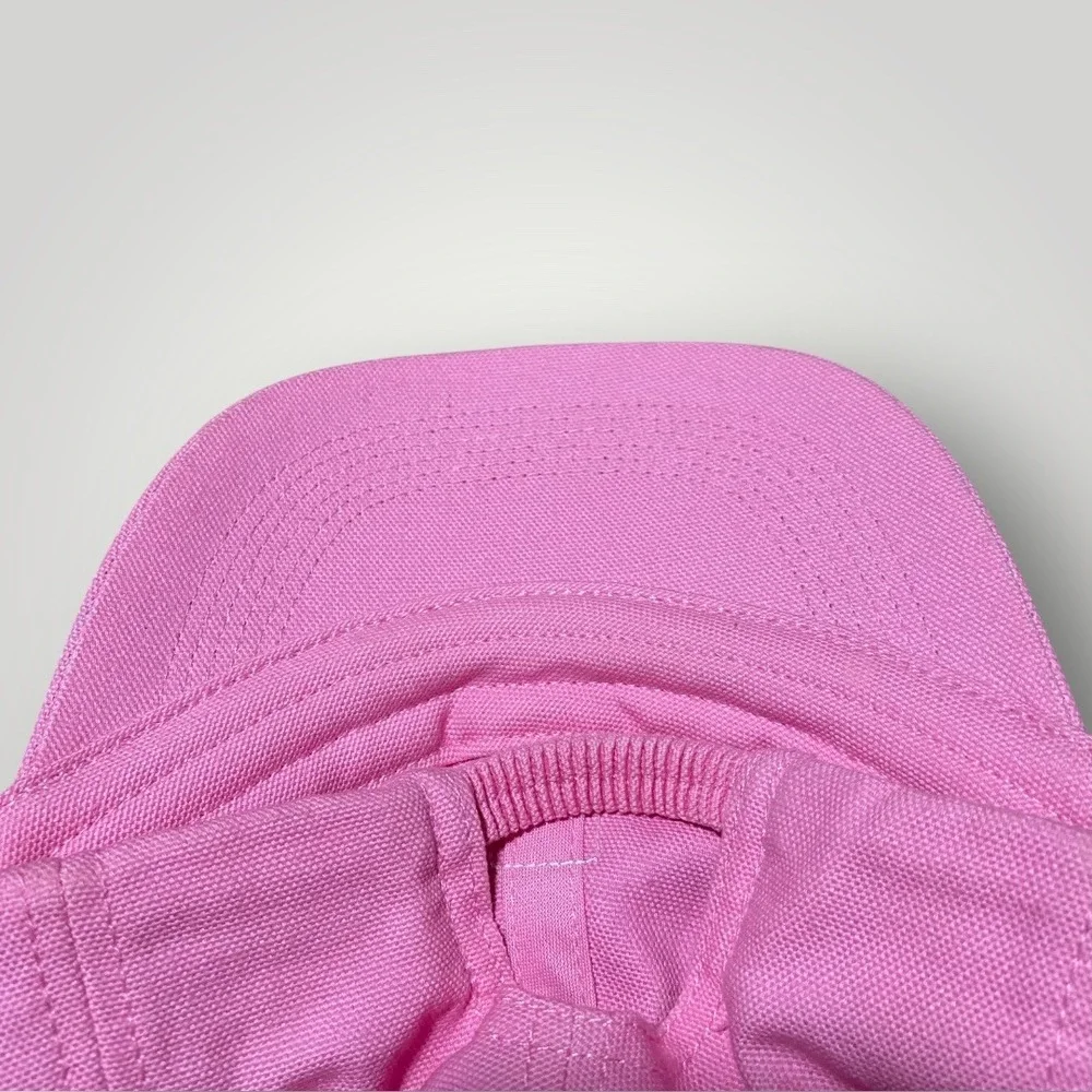 Carhartt Kids Pink Canvas Hat‎ Cap Stretch Back Youth